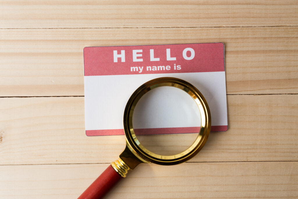 spelling name in German language